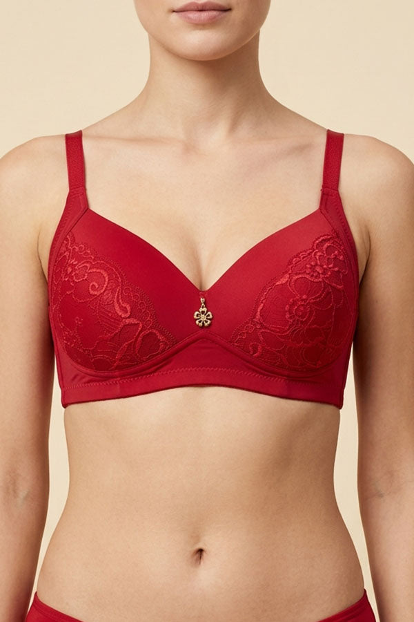 50303 6-Pack Comfortable & Supportive, 3-Hook Back Closure Wireless Bra B C D Cup