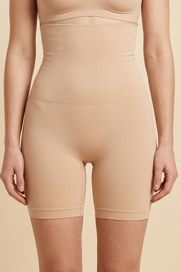 72123 6 Piece Firm Seamless Shapewear Short