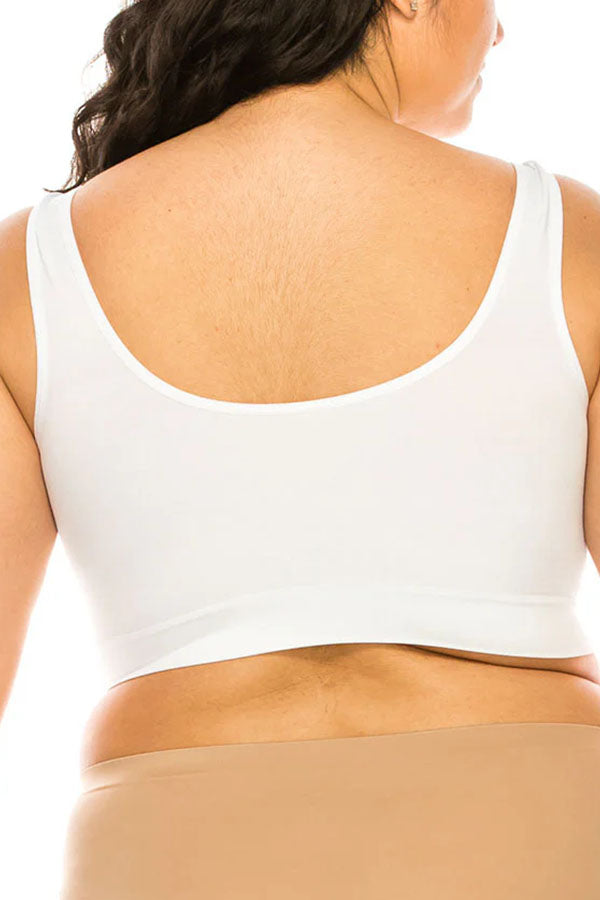 72147 6 Piece Breathable Microfiber Bra with Padding Seamless Bra