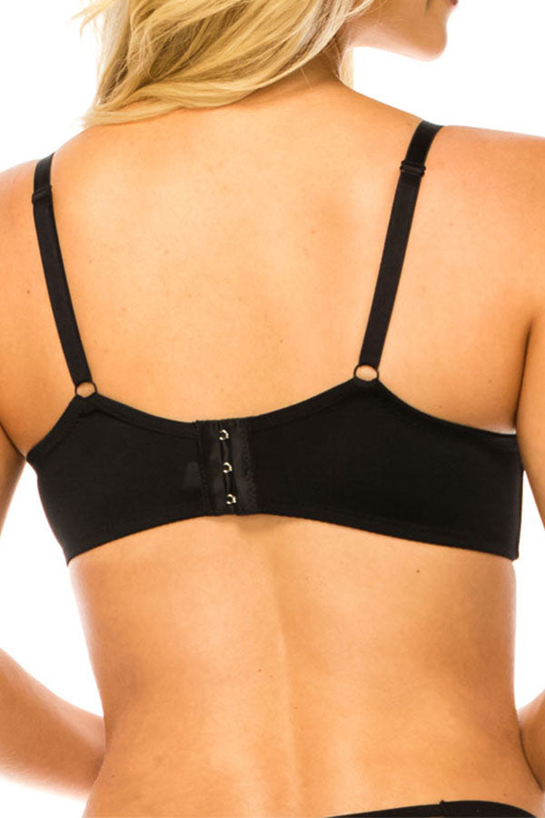 78283 Wireless Smooth Bra – 3-Hook Back,(32B–40C) | 3pcs Prepack