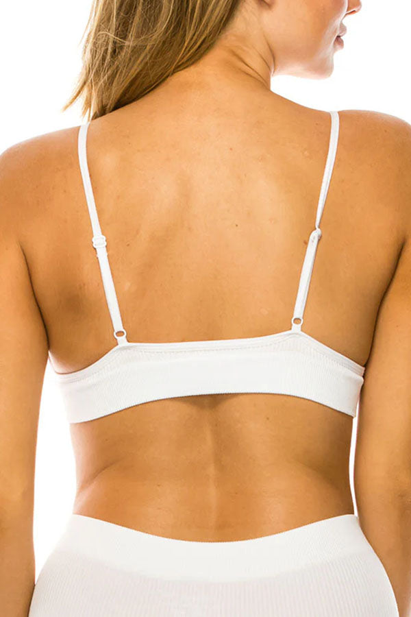 82119 6 Piece Removable Pads & Adjustable Straps | Comfortable & Stylish Bralette