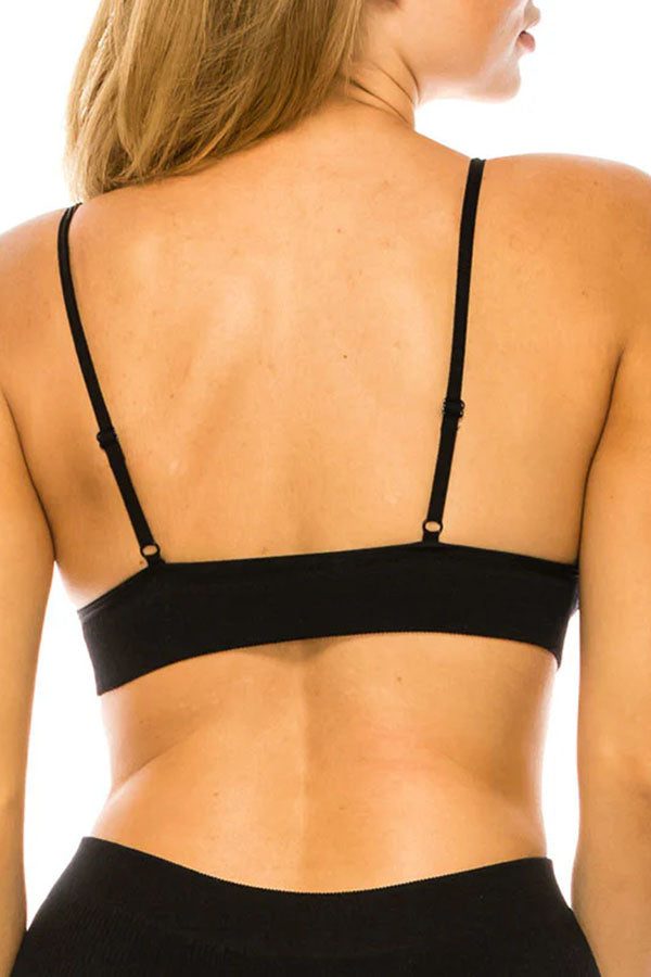 82119 6 Piece Removable Pads & Adjustable Straps | Comfortable & Stylish Bralette