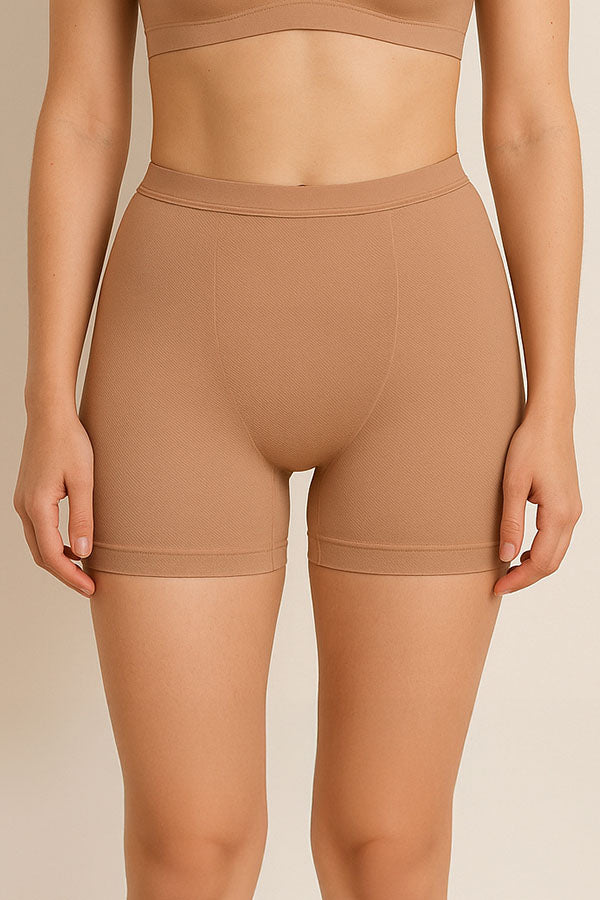 83149 6 Pieces Stretchable Fabric Seamless Shorts