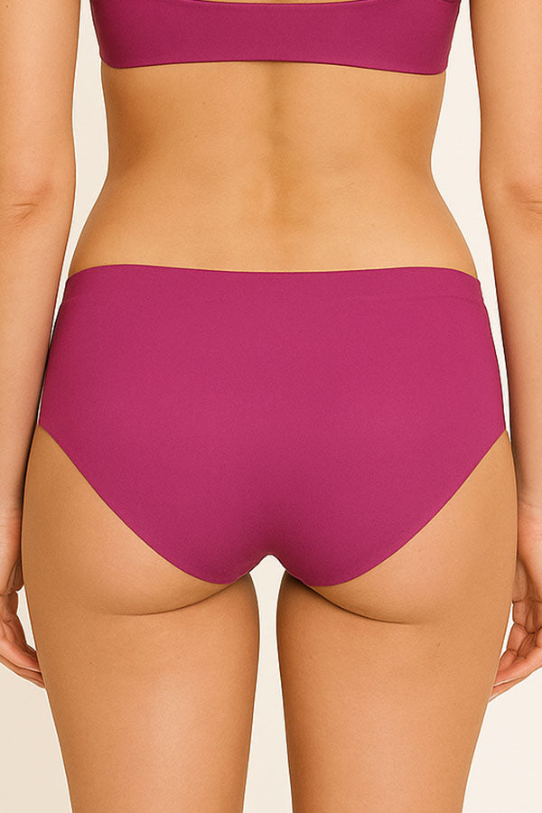 89122 6 Piece Laser Cut Hipster Panty C04