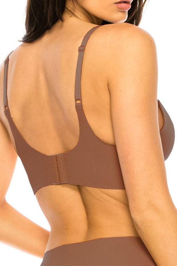 89131 12 Piece Laser Cut Bra – Lightly Padded Underwire Bra for B/C Cup