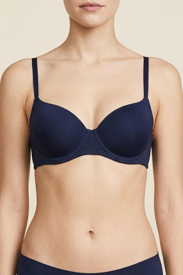 90040 6 Piece Underwire, Light Padding, Adjustable Straps, Three Hooks Back Closure Extra Coverage Bra B/C Cup C02