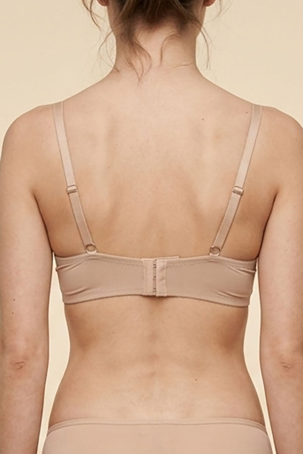 90040 6 Piece Lightly Padded Full Support Bra for Women Extra Coverage Underwire Bra A/B/C Cup C01