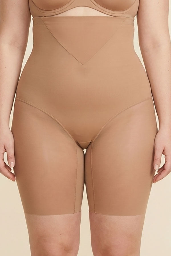 90052 Wholesale High Waist Shapewear Shorts (4 Support Bones)-3pcs prepack