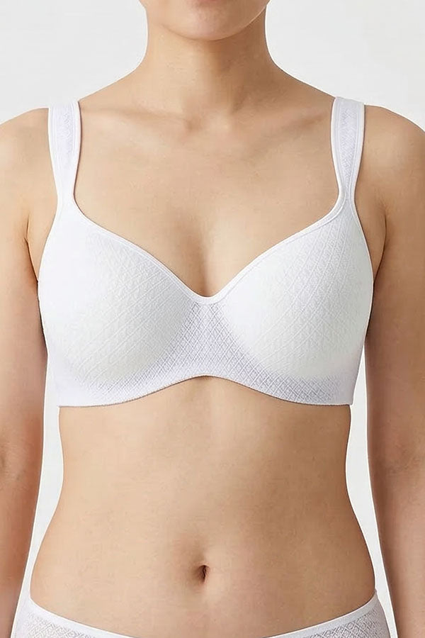 90058 6 Pieces Adjustable & Supportive Lace Bra with Underwire D/DD Cup C01