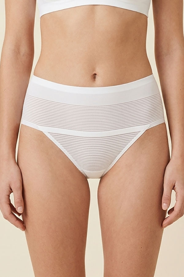 90064 12 Pieces Comfortable Elastic Band, Breathable Fit  Mesh Thong