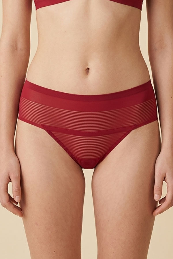 90064 12 Pieces Comfortable Elastic Band, Breathable Fit  Mesh Thong