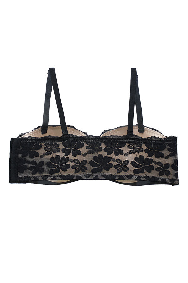 90068 12 Piece Underwire, Adjustable Removable Straps Half Cup Push up Bra D DD CUP