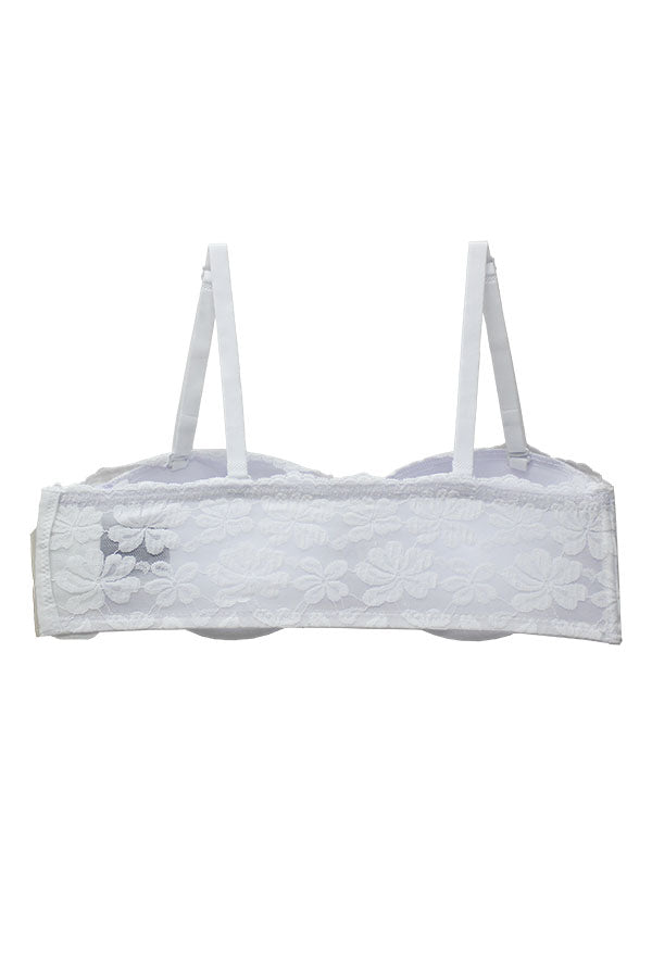 90068 12 Piece Underwire, Adjustable Removable Straps Half Cup Push up Bra D DD CUP