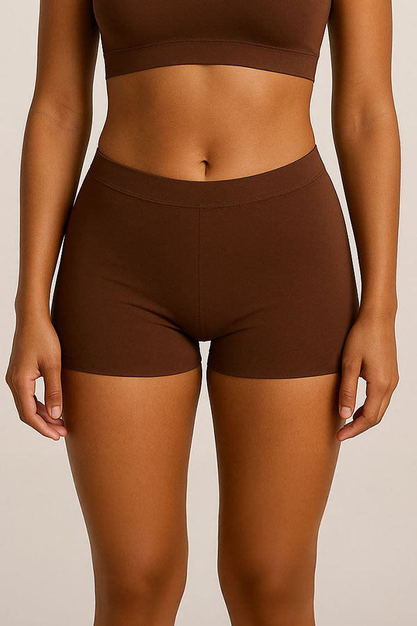 90069 6 Piece Invisible Fit & Stretch Comfort Seamless Laser Cut Boyshorts