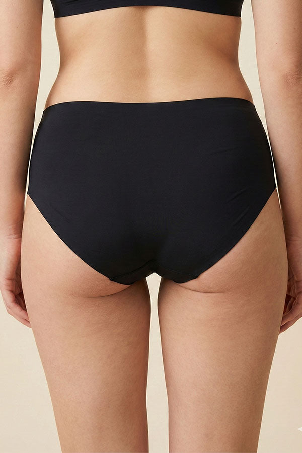 90080 Seamless Laser-Cut Panty – Cotton Blend| 6pcs Wholesale Prepack