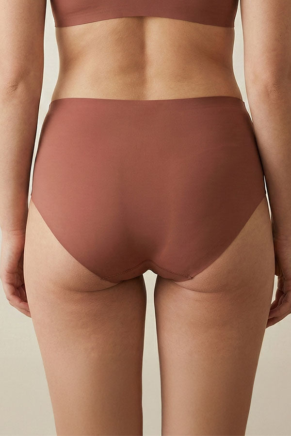 90080 Seamless Laser-Cut Panty – Cotton Blend| 6pcs Wholesale Prepack