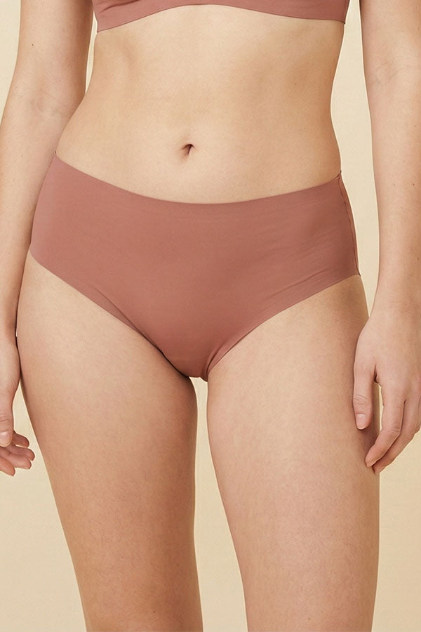 90080 Seamless Laser-Cut Panty – Cotton Blend| 6pcs Wholesale Prepack