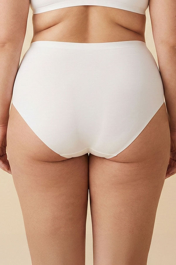 90080 Seamless Laser-Cut Panty – Cotton Blend| 6pcs Wholesale Prepack