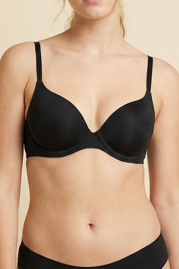 90080 Wire-Free Premium Cotton – 24-Hour Comfort Bra | 3pcs Wholesale Prepack