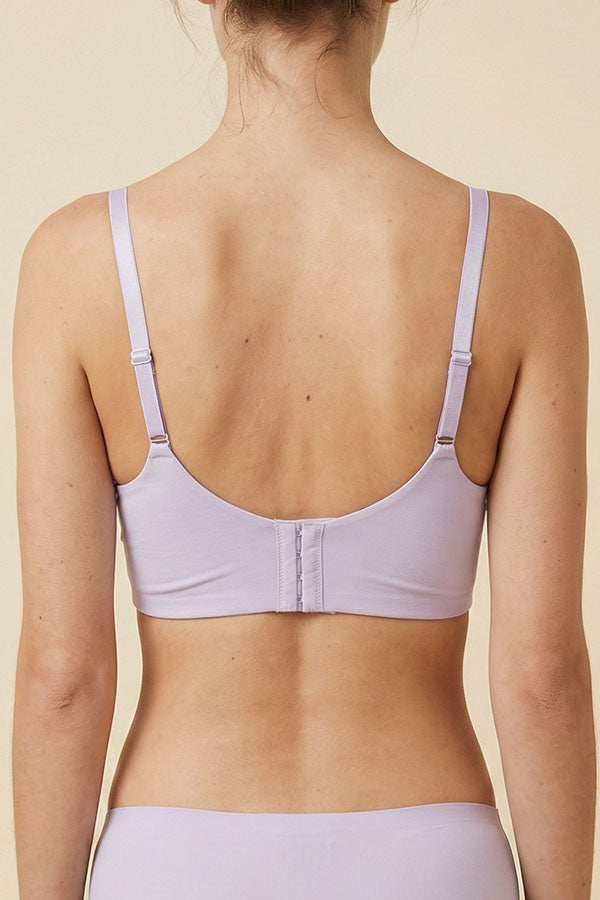 90080 Wire-Free Premium Cotton – 24-Hour Comfort Bra | 3pcs Wholesale Prepack