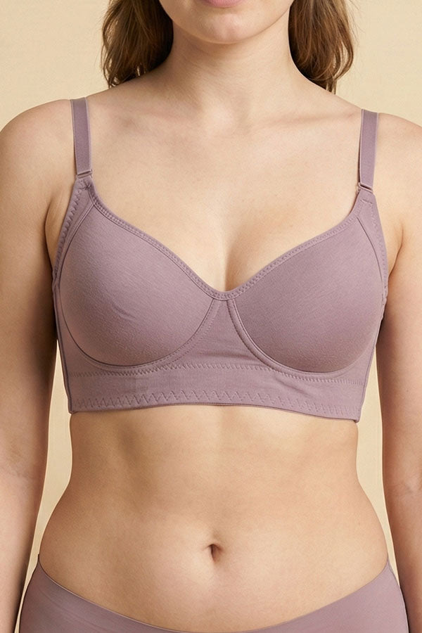 90081 Full Support Underwire Long Line Bra – 5-Hook Back Closure (B C Cup) | 3pcs Wholesale Prepack
