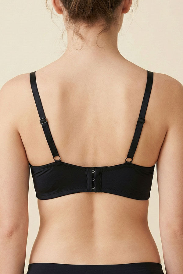 90082 Wholesale Pima Cotton Push Up Wirefree Bra 3-Pack