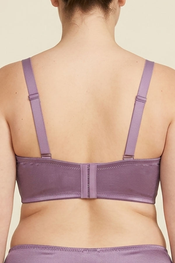 90086 D/DD Cup Satin Wire-Free Bra – Adjustable Straps, 3 Piece Prepack