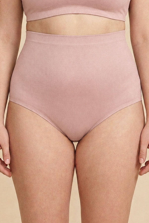 90086 Plus Size Satin High-Waist Laser-Cut Panty - 6 pcs prepack