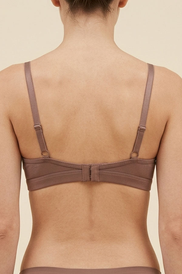 90087 B/C Cup Women’s Satin Ribbed Wireless Bra with Adjustable Straps – 3 Piece Prepack