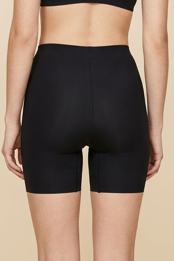 90092 Women’s Seamless Boyshort Underwear – Raw Cut Leg Stretch Panty