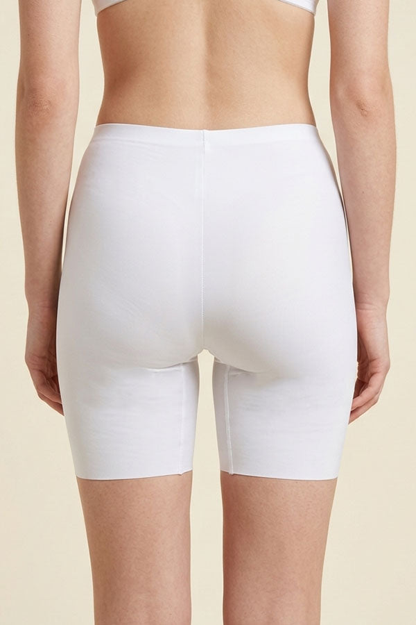 90092 Women’s Seamless Boyshort Underwear – Raw Cut Leg Stretch Panty
