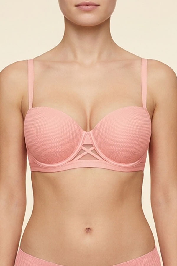 90094 Wholesale Women’s Underwire Bra with Removable Straps – 3PCS Pack