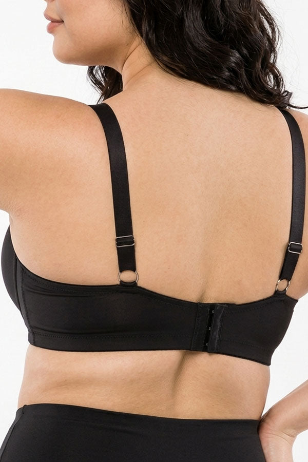 9024 3 Pieces D, DD, DDD and F Cup Black, Nude, White Full Coverage Bra