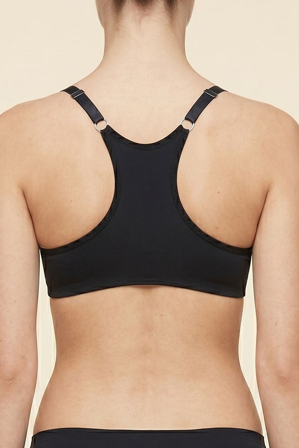 9025 6 Piece Underwire Front Closure Open Front Bra B–DD Cup C01