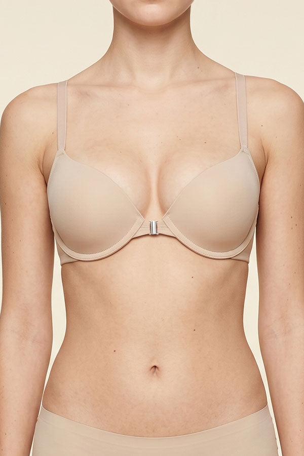 9025 6 Piece Underwire Front Closure Open Front Bra B–DD Cup C01