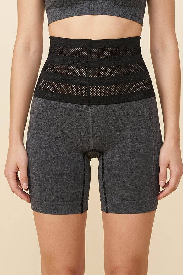 PB4007 High Waist Shaping Biker Shorts for Women – 6 Hangers(12pcs)
