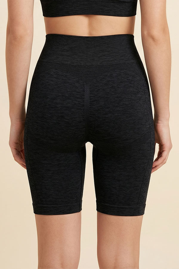PB4072 Wholesale Thigh Shaping Shorts High Waist Tummy Control Shorts 6 Hanger Pack (12 pcs)