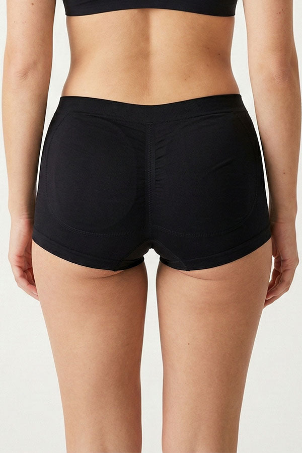 S102 6 Piece Seamless with Removable Lifting Pads Butt Booster Panty