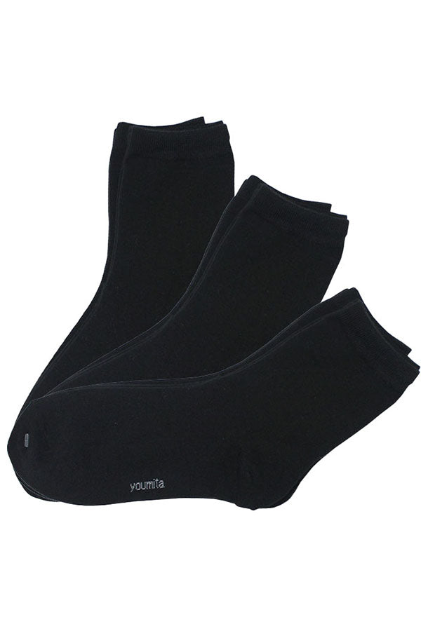 YM09 24 Pairs Cotton-Spandex Socks