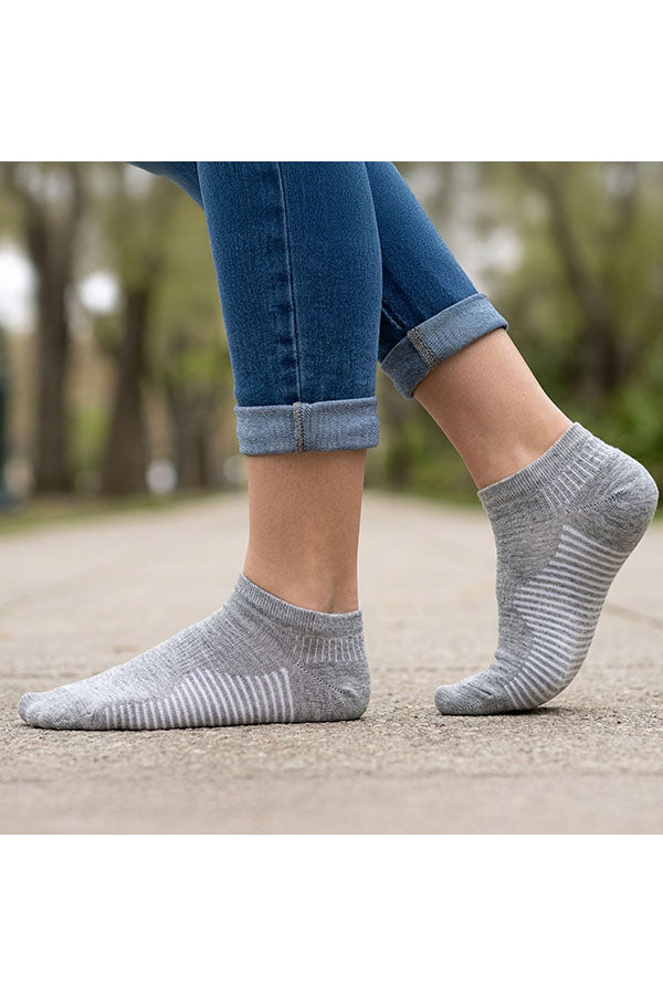 YM95 Youmita Cotton Low Cut Ankle Socks 24 Pairs Shoe Size 6-9