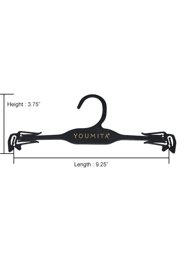 1440 Piece Black Plastic Hangers – Flexible & Durable